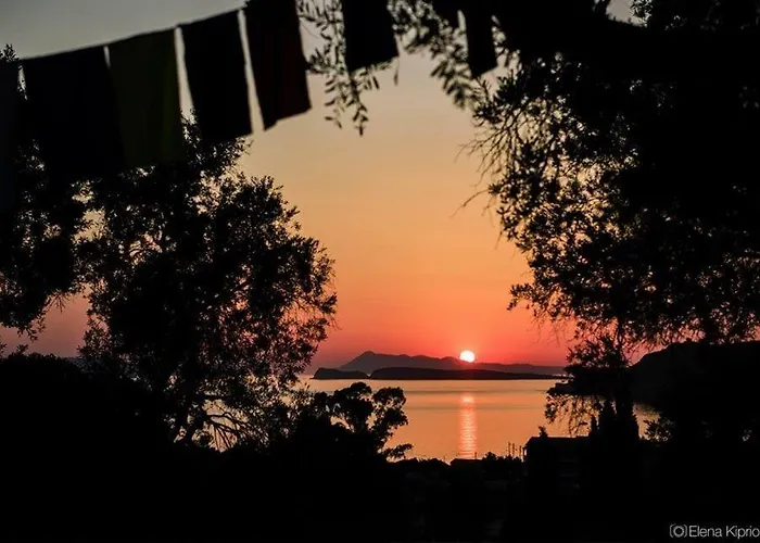 Mevlana, Charming Corfu House, Great Sunset,